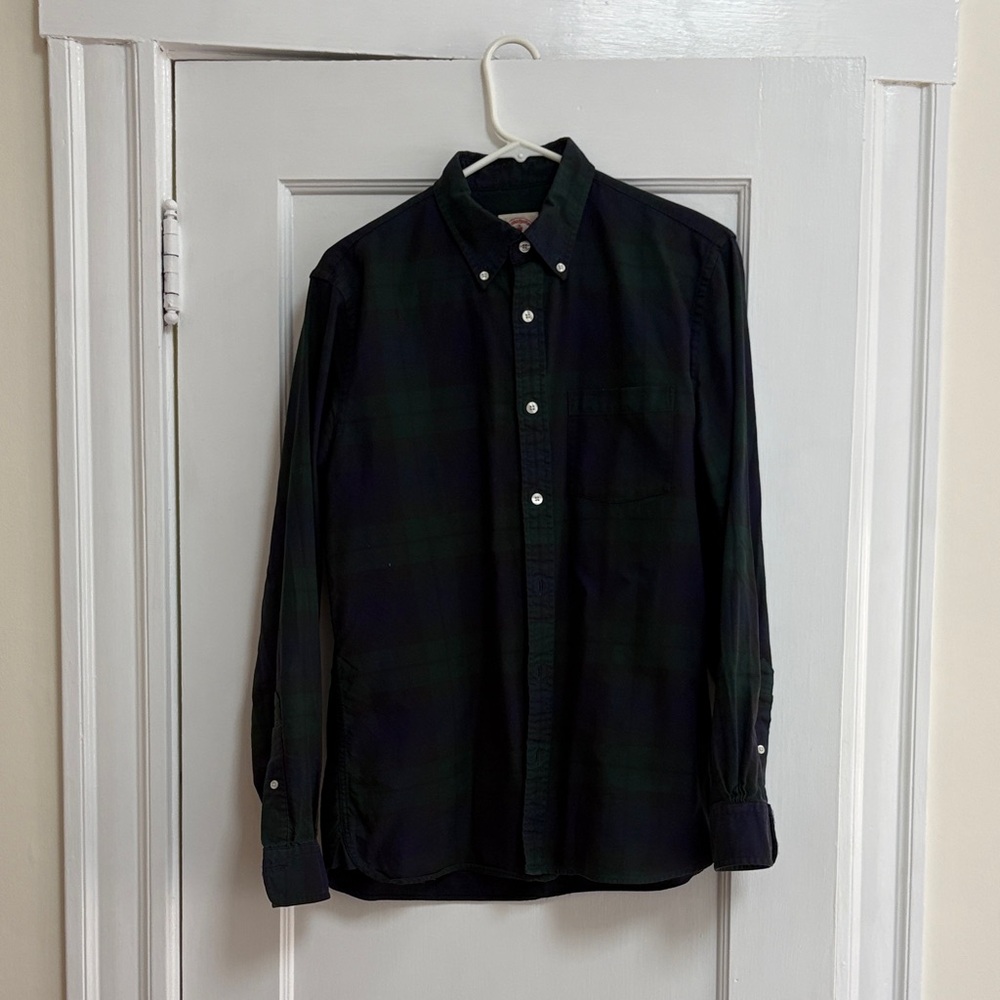 Brooks Brothers Red Fleece Blackwatch Oxford M